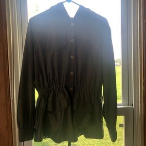 victoria’s secret sport matcha windbreaker